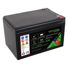 Akumulator ołowiowy PATONA Premium AGM 12 V 12 Ah 20 godz