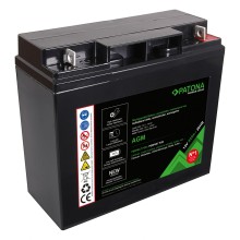 Akumulator ołowiowy PATONA Premium AGM 12 V 22 Ah 20 godz