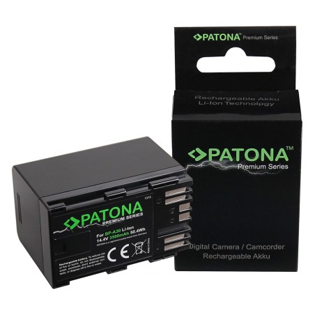 Bateria PATONA Premium do Canon BP-A30 EOS C200 C200B C220B C200 PL C300 Mark II CA-CP200L