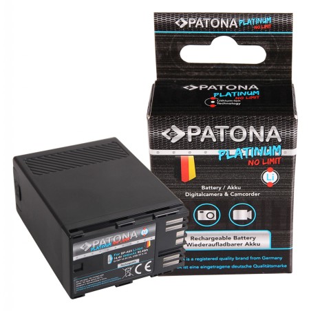 Bateria PATONA Platinum f. Canon BP-A65 A60 A30 EOS C200 C300 Mark II XF705 D-Tap Wyjście USB