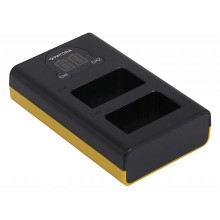 Ładowarka USB PATONA z podwójnym wyświetlaczem LCD f. Nikon EN-EL25 Z30 Z50 Z fc