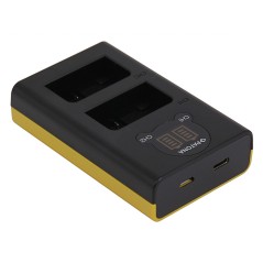Ładowarka USB PATONA z podwójnym wyświetlaczem LCD f. Nikon EN-EL25 Z30 Z50 Z fc
