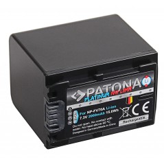 Bateria PATONA Platinum do Sony NP-FV70 FDR-AX40 FDR-AX45 FDR-CX680 NEX-VG30