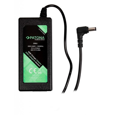 PATONA Premium Ładowarka 20V 3,25A 65W do Fujitsu Amilo V5515 V5535 V3205 FSC03352A2065