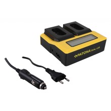 PATONA Podwójna ładowarka USB LCD do Panasonic DMW-BLJ31 Lumix DC-S1 DC-S1R DC-S1H