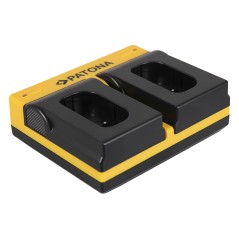 Podwójna ładowarka PATONA do Panasonic DMW-BLJ31 Lumix DC-S1 DC-S1R DC-S1H