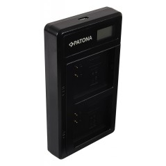 Ładowarka USB PATONA z podwójnym wyświetlaczem LCD f. Arlo PRO PRO-2 A-1 A1 Przejdź do A-2