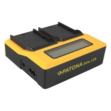 Ładowarka USB PATONA z podwójnym wyświetlaczem LCD do JVC SSL-75 SSL-JVC50 SSL-JVC75 HM600 HM650 Ładowarka USB PATONA z podwójnym wyświetlaczem LCD do JVC SSL-75 SSL-JVC50 SSL-JVC75 HM600 HM650