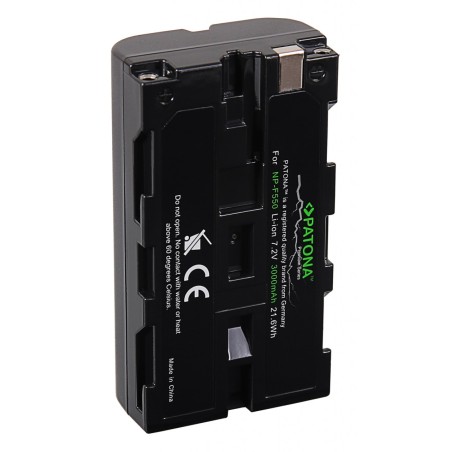 Bateria PATONA Premium do Sony NP-F550 F330 F530 F750 F930 F920 F550