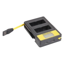 PATONA Smart Dual LCD USB Ładowarka podwójna do Fuji NP-W126