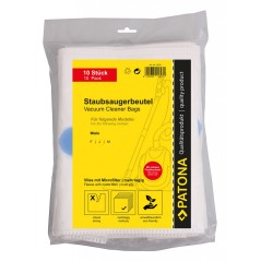 PATONA – Zestaw 10 worków do odkurzacza z mikrofiltrem do modeli Miele F / J / M