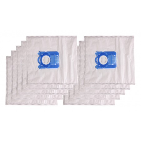 PATONA Worki do odkurzacza 10 szt. z mikrofiltrem do Electrolux E15 / S-Bag / AEG / Philips / Tornado