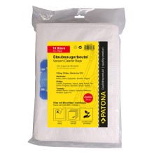 PATONA Worki do odkurzacza 10 szt. z mikrofiltrem do Electrolux E15 / S-Bag / AEG / Philips / Tornado