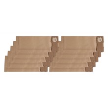 PATONA 10 papierowy worek do odkurzacza wielowarstwowy f. Vorwerk Kobold VK118 VK119 VK120 VK121 VK122