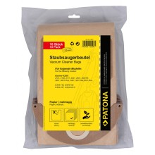 PATONA 10 papierowy worek do odkurzacza wielowarstwowy f. Kärcher K2501 K2601 K3001 6.904-143 K2101 K2301 wersja długa