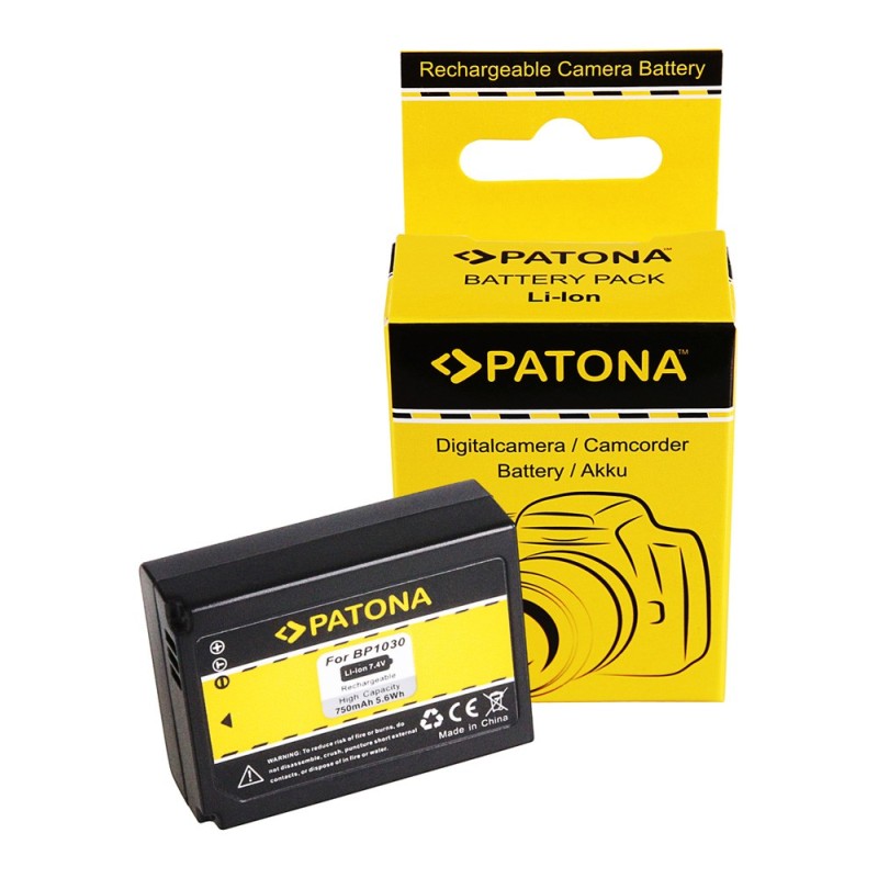 Bateria PATONA f. Samsung NX200 NX-200 BP1030 BP-1030