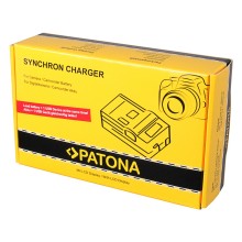 Ładowarka USB PATONA Synchron f. JVC SSL-75 SSL-JVC50 SSL-JVC75 HM600 HM650 z wyświetlaczem LCD Ładowarka USB PATONA Synchron f. JVC SSL-75 SSL-JVC50 SSL-JVC75 HM600 HM650 z wyświetlaczem LCD