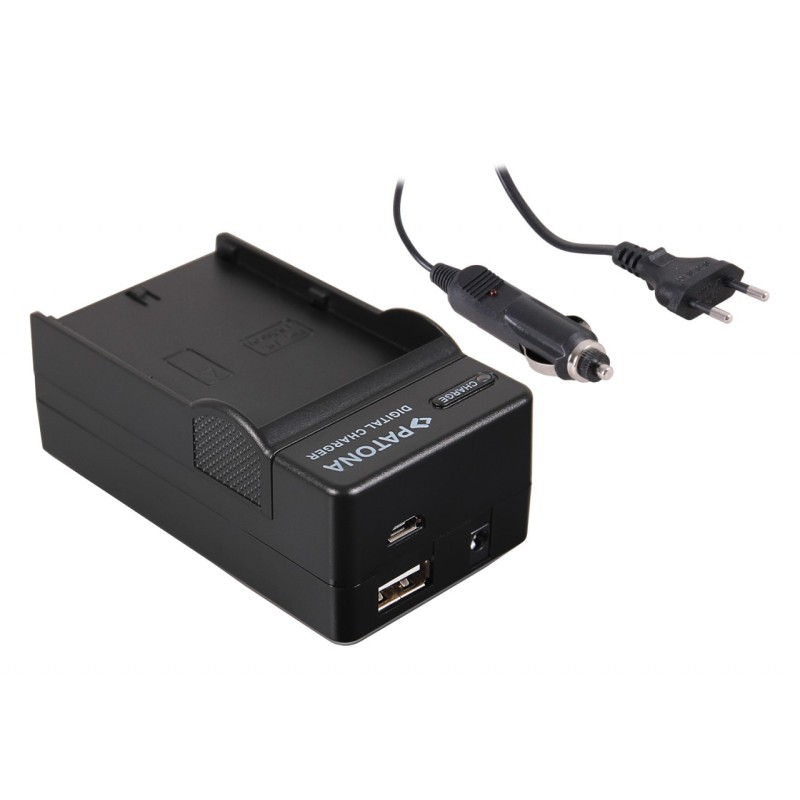 Ładowarka PATONA 4w1 do JVC SSL-75 SSL-JVC50 SSL-JVC75 HM600 HM650