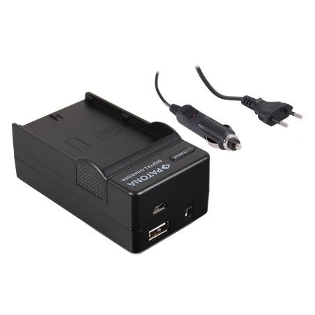 Ładowarka PATONA 4w1 do JVC SSL-75 SSL-JVC50 SSL-JVC75 HM600 HM650