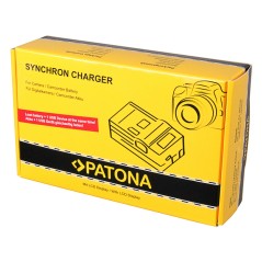 Ładowarka USB PATONA Synchron f. Fuji NP-W235 Fujifilm XT-4 XT4 XT-4 z wyświetlaczem LCD