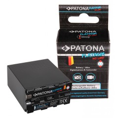Bateria PATONA Platinum f. Sony NP-F970 NP-F960 NP-F950 z ogniwami Tesli w odpornej na ciepło obudowie V1 10.000mAh