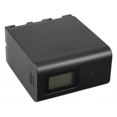 Bateria PATONA Platinum f. Sony NP-F970 F960 F950 z wyświetlaczem LCD w zestawie. Powerbank 5V/2A Wyjście USB 10050mAh wejście m