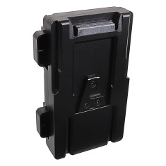 PATONA Premium Adapter typu Hot Swap V-Mount do 2 akumulatorów PATONA NANO z mocowaniem V-Mount z funkcją ładowania D-Tap