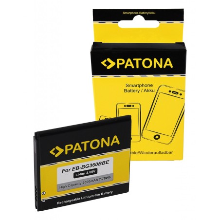 PATONA Akku f. Samsung Galaxy Core Prime EB-BG360BBE EB-BG360CBC CS-SMG361SL