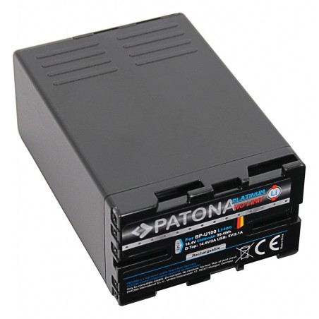 PATONA Platinum BP-U100 – Akumulator do Sony PMW-EX1 / EX3 / F3 / FX6 / FX9 z 2x D-TAP i USB