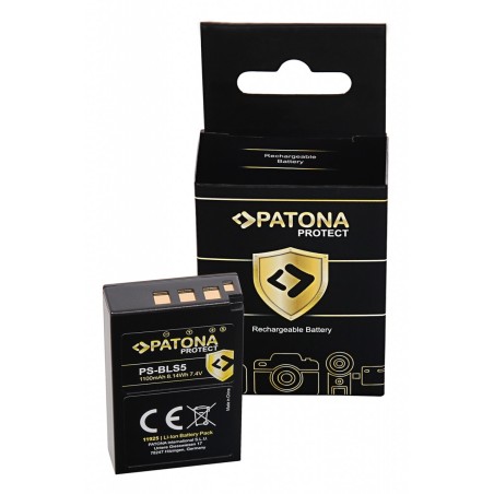 PATONA PROTECT Bateria do Olympus BLS5 E-P3 E-PL2 PEN E-PL3 E-PM1