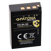 PATONA PROTECT Bateria do Olympus BLS5 E-P3 E-PL2 PEN E-PL3 E-PM1