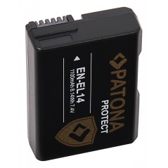 PATONA PROTECT Bateria w pełni odszyfrowana f. Nikon EN-EL14 Coolpix P7800 P7700 P7000 D5300