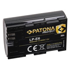 PATONA PROTECT Akumulator LP-E6 do Canon EOS R EOS 60D 70D 5D 6D 7D Mark III