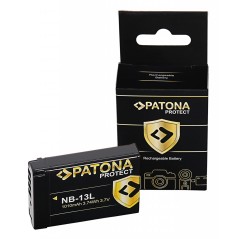 PATONA PROTECT Bateria f. Canon NB-13L Canon PowerShot G7X G5X G9X G7X Mark II