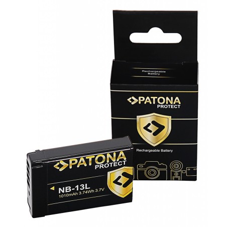 PATONA PROTECT Bateria f. Canon NB-13L Canon PowerShot G7X G5X G9X G7X Mark II
