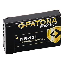 PATONA PROTECT Bateria do Canon NB-13L Canon PowerShot G7X G5X G9X G7X Mark II