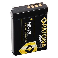 PATONA PROTECT Bateria f. Canon NB-13L Canon PowerShot G7X G5X G9X G7X Mark II