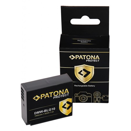 PATONA PROTECT Bateria f. Panasonic DMW-BLG10 DMW-BLE9 DMC-GF3 DMC-LX85 DMC-LX100