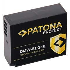 PATONA PROTECT Bateria do Panasonic DMW-BLG10 DMW-BLE9 DMC-GF3 DMC-LX85 DMC-LX100 DC-TZ99