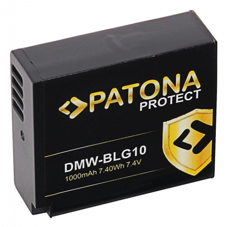 PATONA PROTECT Bateria do Panasonic DMW-BLG10 DMW-BLE9 DMC-GF3 DMC-LX85 DMC-LX100 DC-TZ99