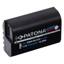 Bateria PATONA Platinum do DMW-BLK22 DC-S5 G9 GH5 GH5S GH6