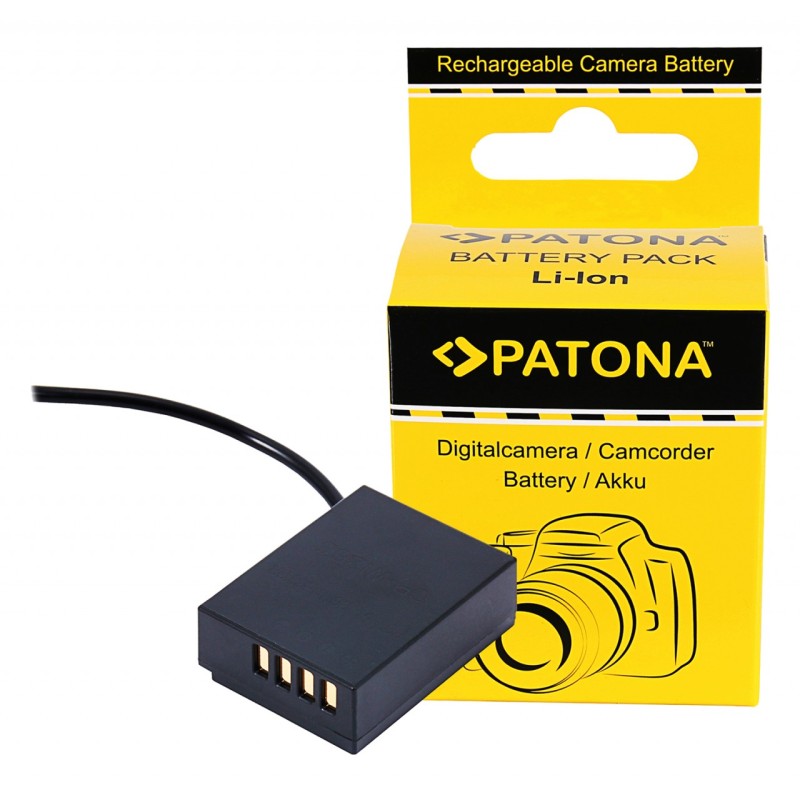 PATONA Adapter Dummy D-TAP do Fuji NP-W126 / NP-W126S (X-T3, X-Pro2, HS33 EXR i inne)