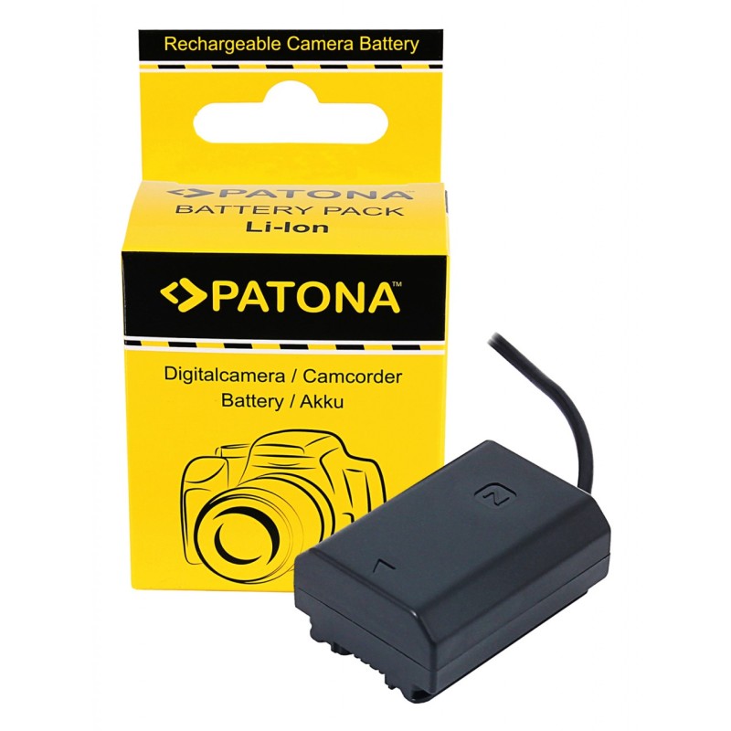 PATONA Adapter Dummy D-TAP do baterii Sony NP-FZ100 (A7 III A7M3 Alpha 7 III A7 R III A7RM3 Alpha 7 R III A9 Alpha 9)