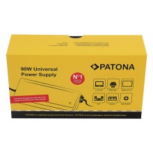 PATONA Standard Uniwersalny Zasilacz 90W do notebooków, drukarek, sprzętu HiFi z 8 różnymi wtyczkami 18,5-20V PATONA Standard Uniwersalny Zasilacz 90W do notebooków, drukarek, sprzętu HiFi z 8 różnymi wtyczkami 18,5-20V