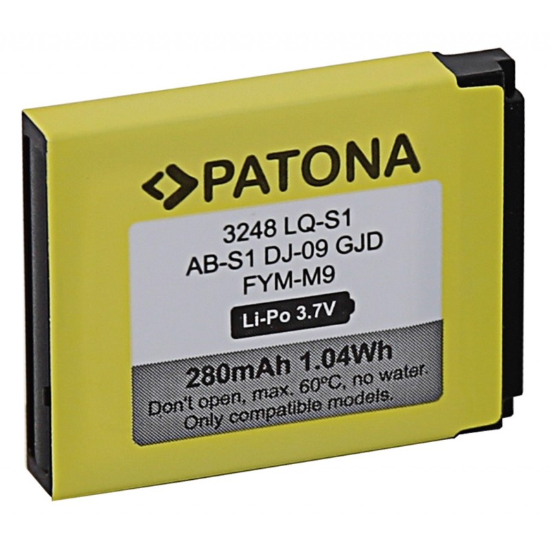 PATONA Bateria f. LQ-S1 AB-S1 DJ-09 GJD FYM-M9 PATONA Bateria f. LQ-S1 AB-S1 DJ-09 GJD FYM-M9
