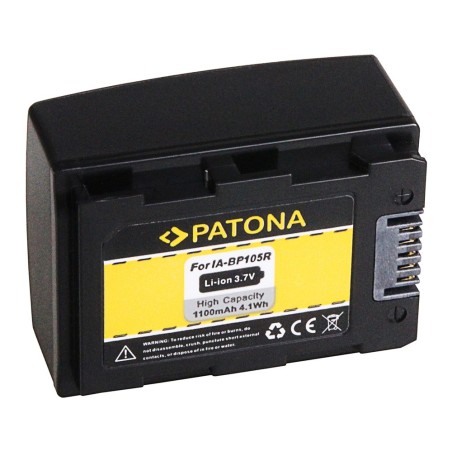 PATONA AKKU f. Samsung IA-BP105R Samsung HMX-H304BP
