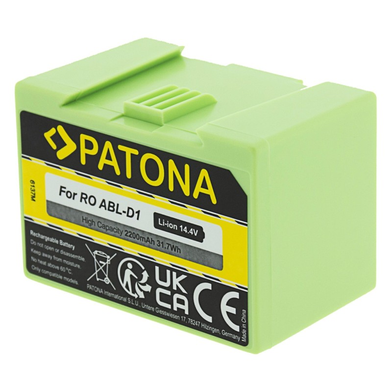 PATONA Standard do iRobot 2200 mAh e5 e6 i3 i3+ i4 i4+ i7 i7+ Seria ABL-D1 4624864