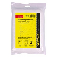 Worek do odkurzacza PATONA 10 z wielowarstwowym polarem w komplecie. Mikrofiltr wirowy R22 F89 Y103 f. AFK Alaska De' Longhi Fak