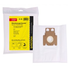 PATONA Worki do odkurzacza 10 szt. z mikrofiltrem do Miele Typ K / Swirl M52