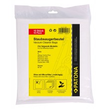 Worek do odkurzacza PATONA 10 z wielowarstwowym polarem w komplecie. Mikrofiltr f. Miele Typ K Wir M52